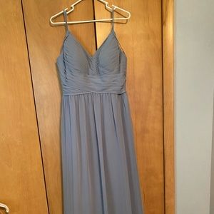 Dusty Blue Azazie Bridesmaid dress Size 14 never worn